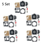 Set of 5 Carburetor Diaphragm Gasket Kit for STIHL MS380 MS381 038 066 BING 48