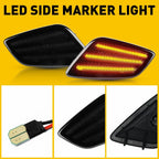 Dynamic LED Front Side Marker Bumper Signal Light for Jeep Wrangler TJ (1997â2006)