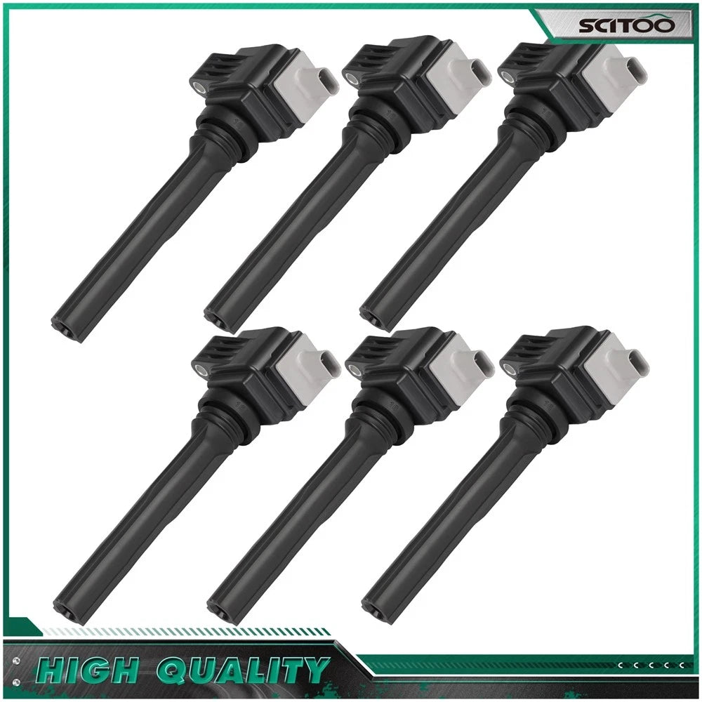 6 Ignition Coils for Ford F-150 GT, Expedition 3.5L (2017–2020)