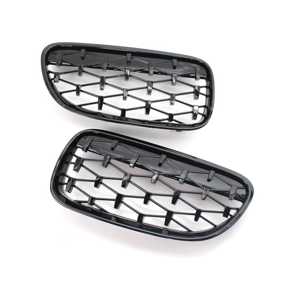 Front Kidney Grill for BMW 3 Series E92 E93 (2010–2013) Glossy Diamond Grille