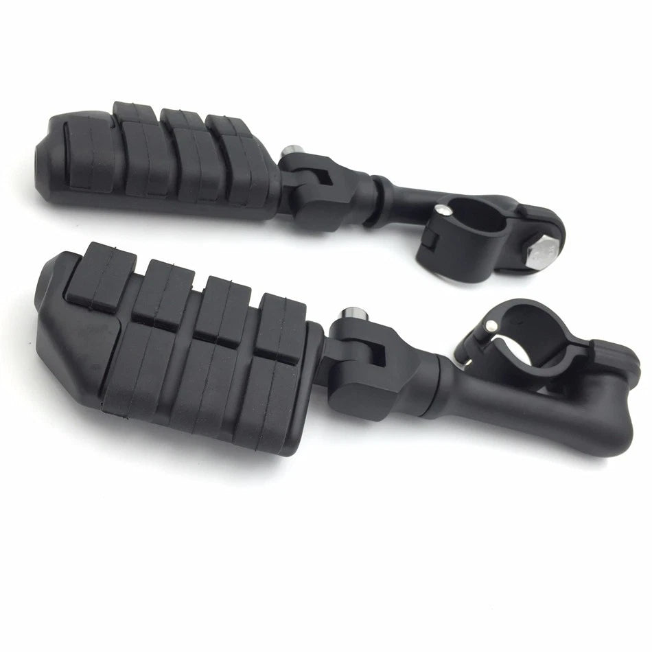 1.5" Black Long Foot Peg for Harley Davidson Sportster, Street Bob, Softail (2010–2023)