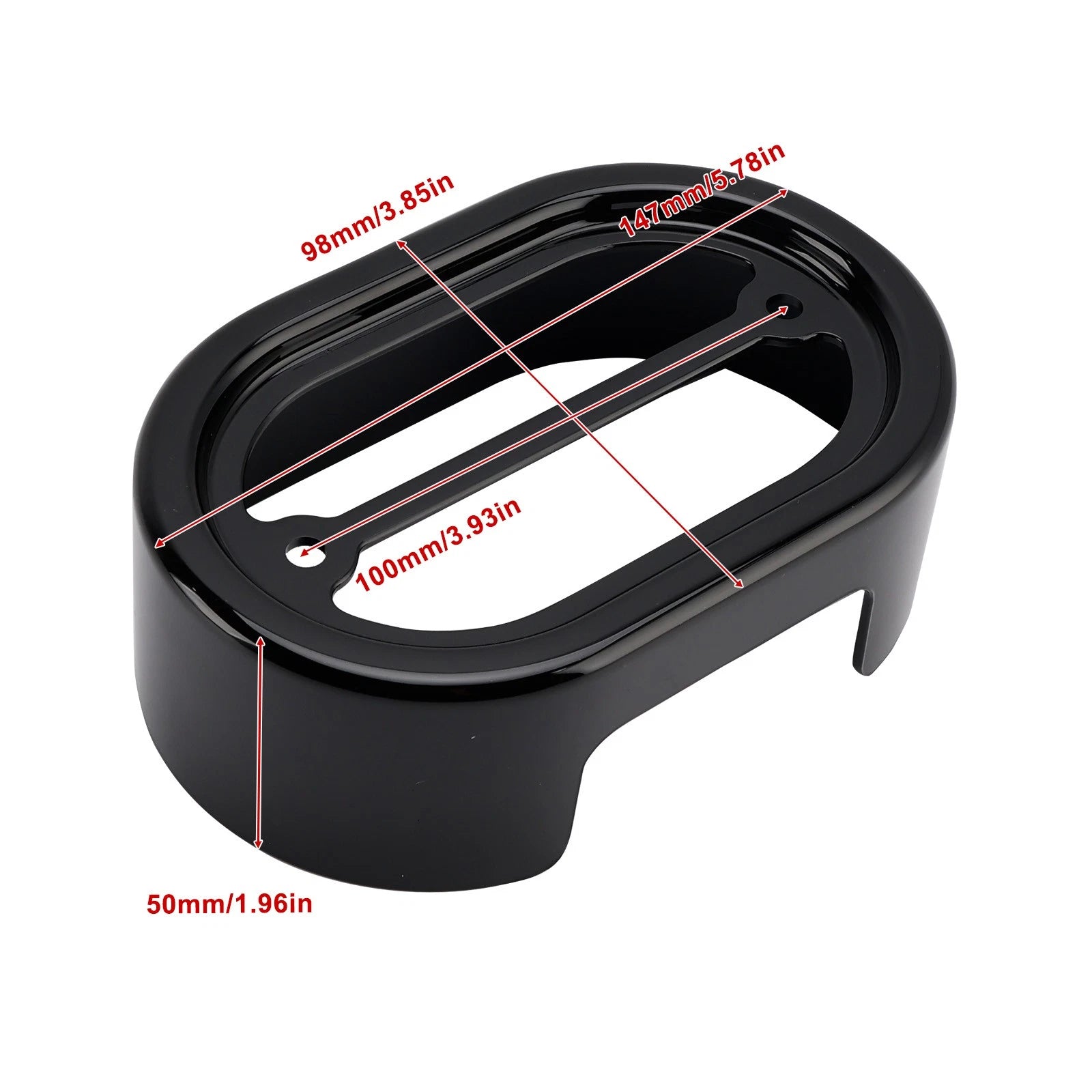 Voltage Regulator Rectifier Cover for Softail Breakout (2001–2017) Black