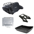 Chopped Trunk Backrest Pad Mount Plate for Harley Street Road Glide (2014–2026)