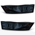 Smoked Lens Fog Lights with Bezel & Bulb Pair for Cadillac Escalade ESV/EXT (2007–2014)