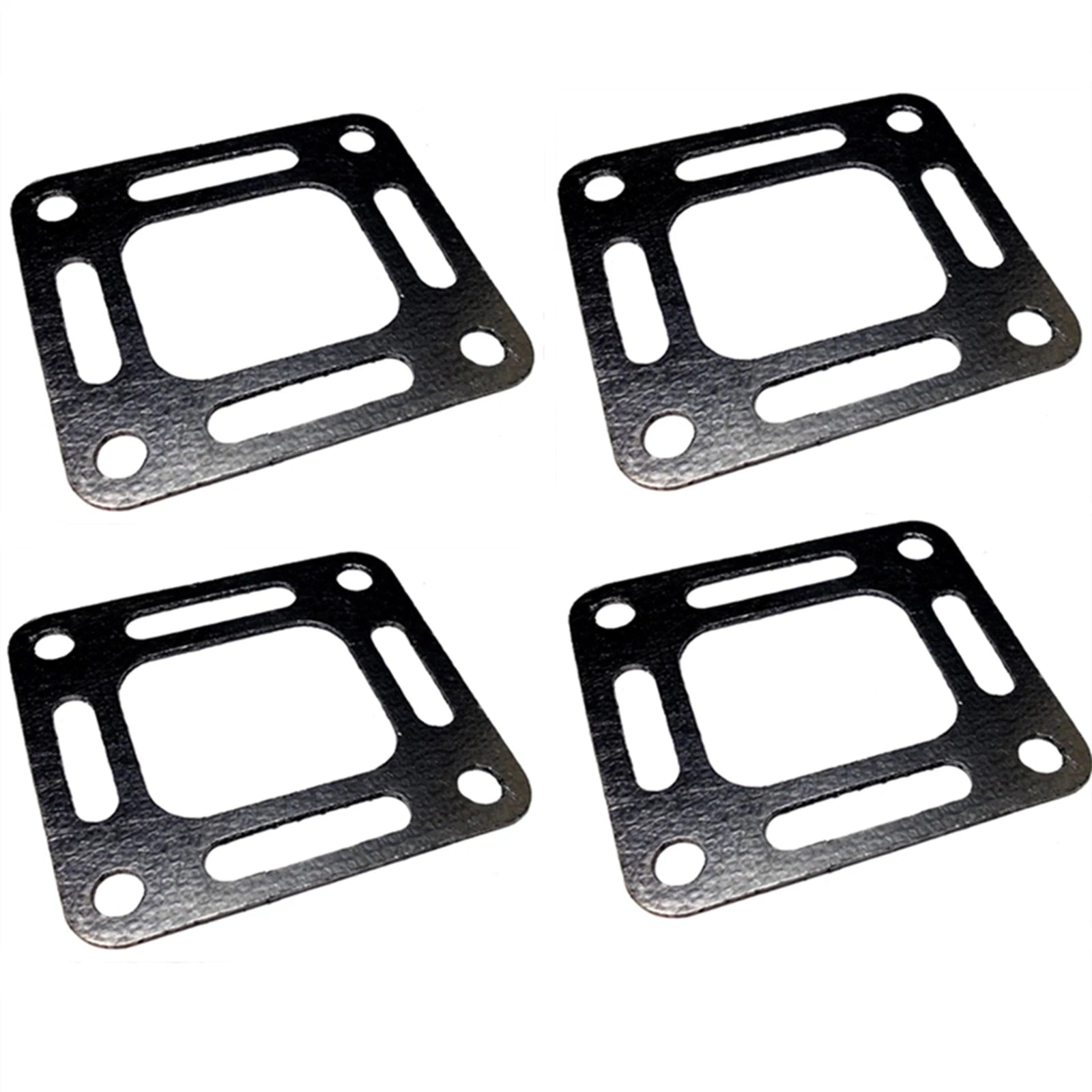 Set of 4 Exhaust Center Riser Elbow Manifold Gaskets for Mercruiser 4.3 5.0 5.7 350