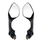 LED Turn Signal Rear-View Mirrors for Kawasaki Ninja ZX10R (2016–2025)