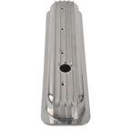 Polished Finned Aluminum Tall Valve Cover for Chevy Small Block 327 350 400 (1958–1986)