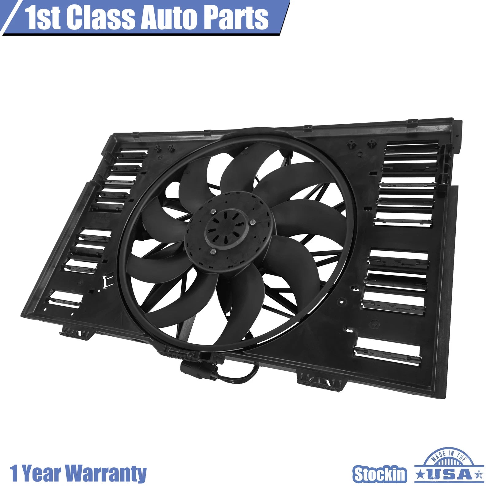 Radiator Cooling Fan Assembly for Porsche Panamera (2010–2016) 97010606106