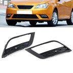 1 Pair Front Lower Bumper Grille Fog Light Grill Cover for Seat Ibiza (2012–2020)