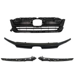 Front Upper Grille Assembly for Honda Pilot (2019–2021) Black