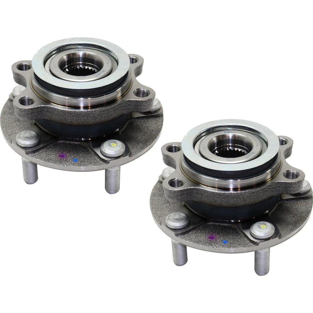 Set of 2 Wheel Hubs for Nissan Juke