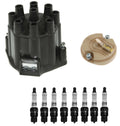 ACDelco Distributor Rotor Cap & Spark Plugs Kit for GMC Sprint V8 (1974–1974)