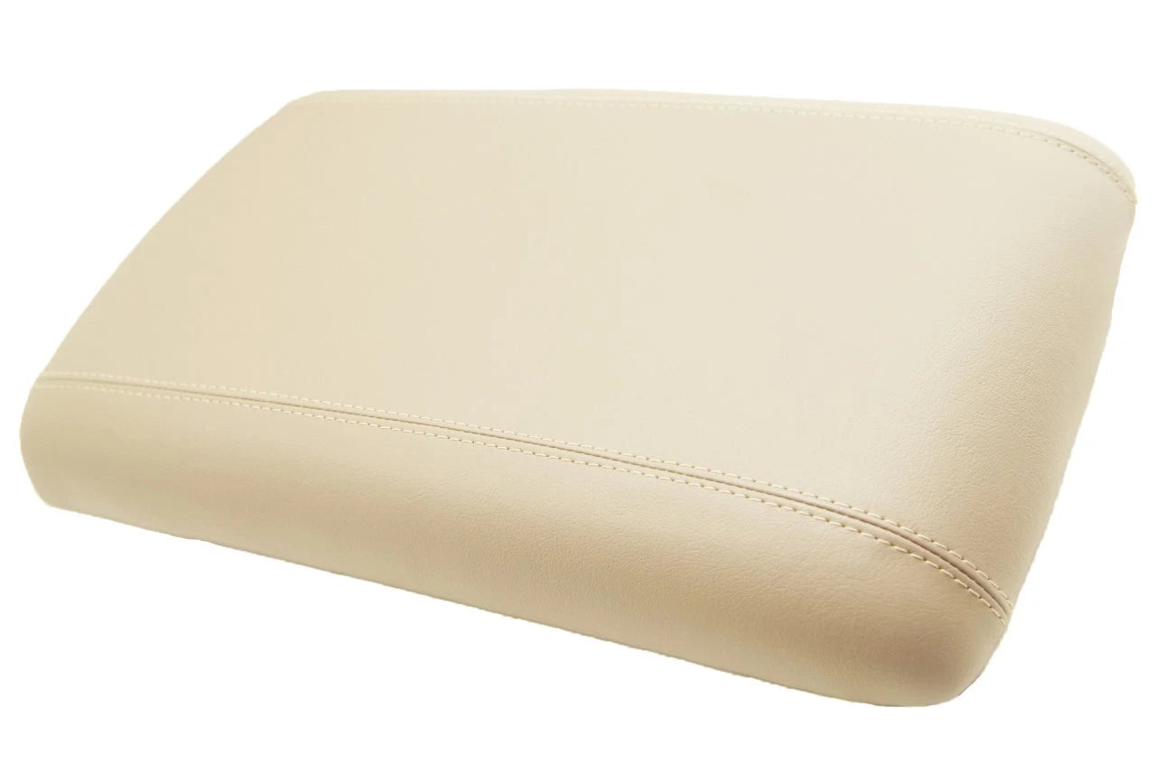 Leather Synthetic Console Armrest Cover for Ford Expedition (2003–2006) Beige