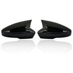 Gloss Black Side Mirror Cap Covers for Skoda Octavia Mk3 (2014–2019)