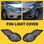 2X Fog Light Covers for Toyota Sienna (2011–2017) H