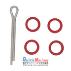 Lower Gearcase Prop Shaft Oil Seal Kit for Yamaha Outboard VZ (2000–2023)
