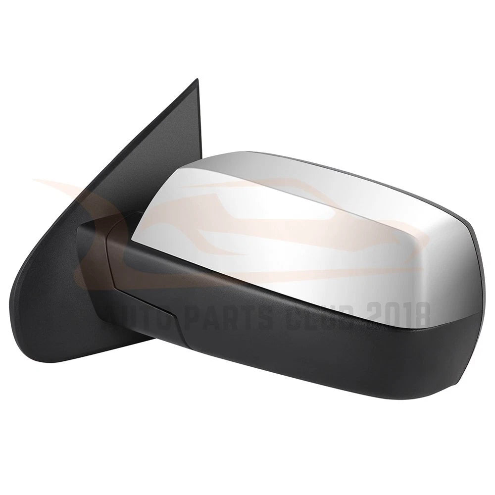 Driver Side Power Heated Chrome Exterior Mirror for Chevy Silverado (2015-2018)