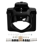 7" Round Headlight Nacelle Cover for Harley Touring Road King (2014–2025)