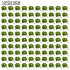 Set of 10 HO Scale Model Trees for Train Railroad Layout Scenery