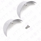 Chrome Turn Signal Visors for Harley FXRT (1986–1992), FLST (1986–1990), FLSTC (1988–later)