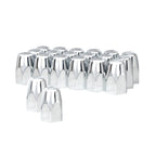 Chrome Lug Nut Covers Push-On Set for 1-1/2 Inch Wheels (2-3/4 Inch Tall)