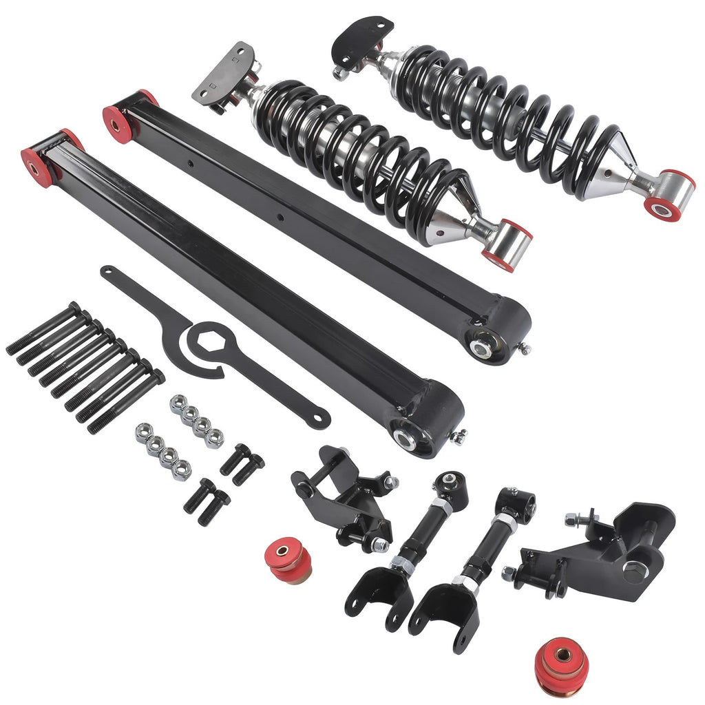 Adjustable 4 Bar & Coilover Brackets Kit for Monte Carlo (1967-1972)