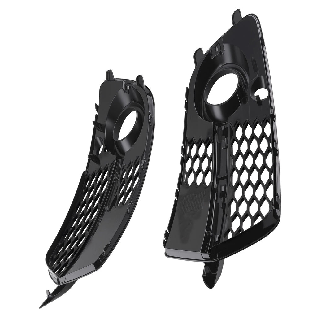 Front Bumper Fog Light Grille Cover Set for Audi Q5 S-Line (2013–2017)