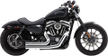 Cobra 909 Speedster Short Exhaust Chrome for Harley XL1200/XL883 (2014–2021)