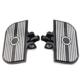 Set of 2 Mount Passenger Floorboards Pedal Pads for Harley Sportster XL D (2004–2023)