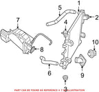 Genuine OEM Engine Coolant Reservoir for Dodge Ram 1500 2500 (2002–2023)