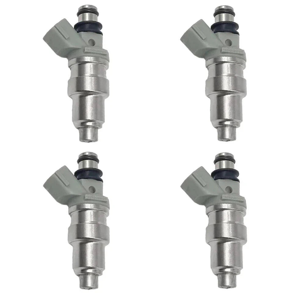 4PCS Fuel Injectors for Toyota Starlet EP82 EP91 1.3L 4EFTE (1989-1995)