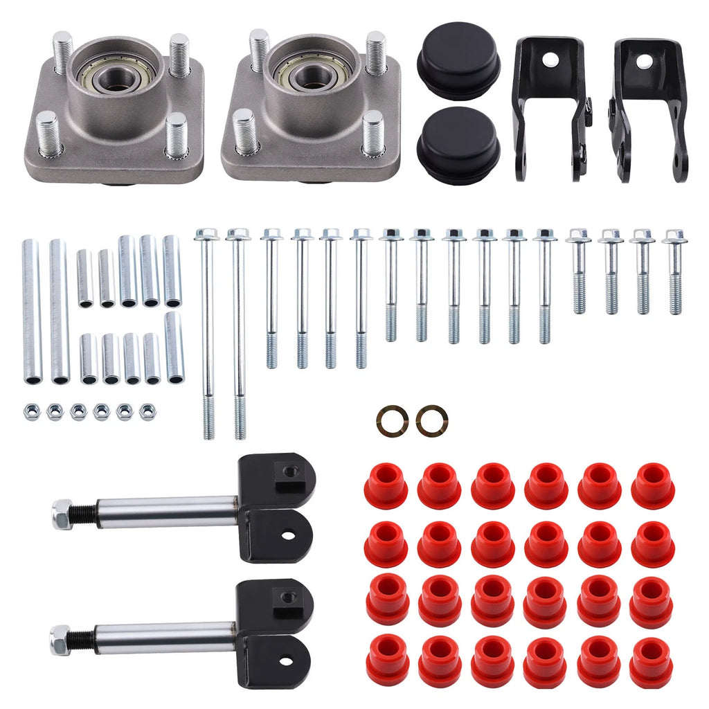 Deluxe Front End Repair Kit with Control Arm Bushing for Club Car Precedent (2004–Present)
