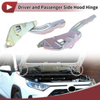 Hood Hinges for Hyundai Accent (2012–2017) No. 791100U000 1 Pair