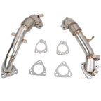 SS Replacement Exhaust Pipes for Silverado Sierra 6.6L L5P Duramax (2017–2020)