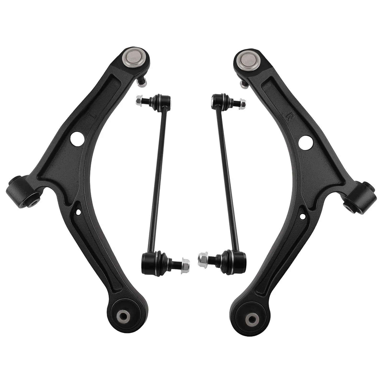 Front Lower Control Arms w/Ball Joint Sway Bar Links for Honda Ridgeline (2006–2014)