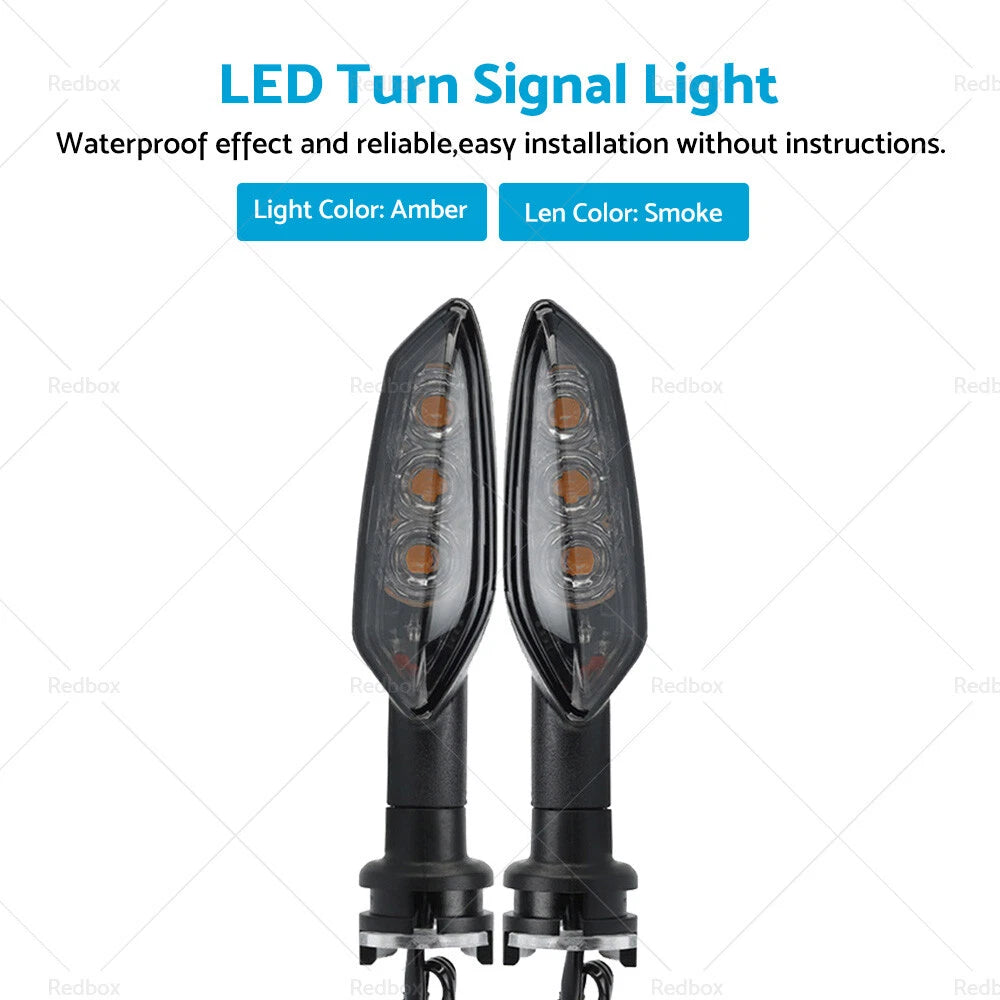 LED Turn Signal Light for Yamaha MT-01 MT-03 MT-07 MT-09 MT-25 MT-10 (2001–2023)