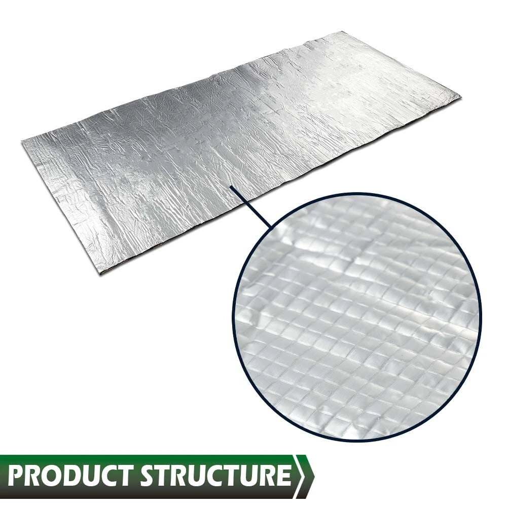 Sound Deadening Heat Shield Mat for Automotive Insulation (90" x 39")