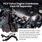 Oil Separator PCV Valve & Hose Set for VW Jetta Golf GTI Audi A4