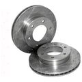 Front Dimpled + Slotted Disc Brake Rotors for Mazda BT-50 Ute (2006-2011)