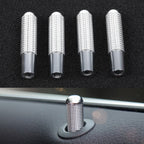 4pcs/Set / Car Door Lock Pin Knob Trim Ring for Mercedes W205 GLS GLE