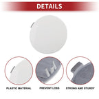 Front Bumper Tow Hook Cover for BMW X6 F16 M White (2015-2019)