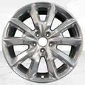 18" Polished Replacement 10-Spk Rim by JTE Wheels for 14-18 Jeep Cherokee (18x7)