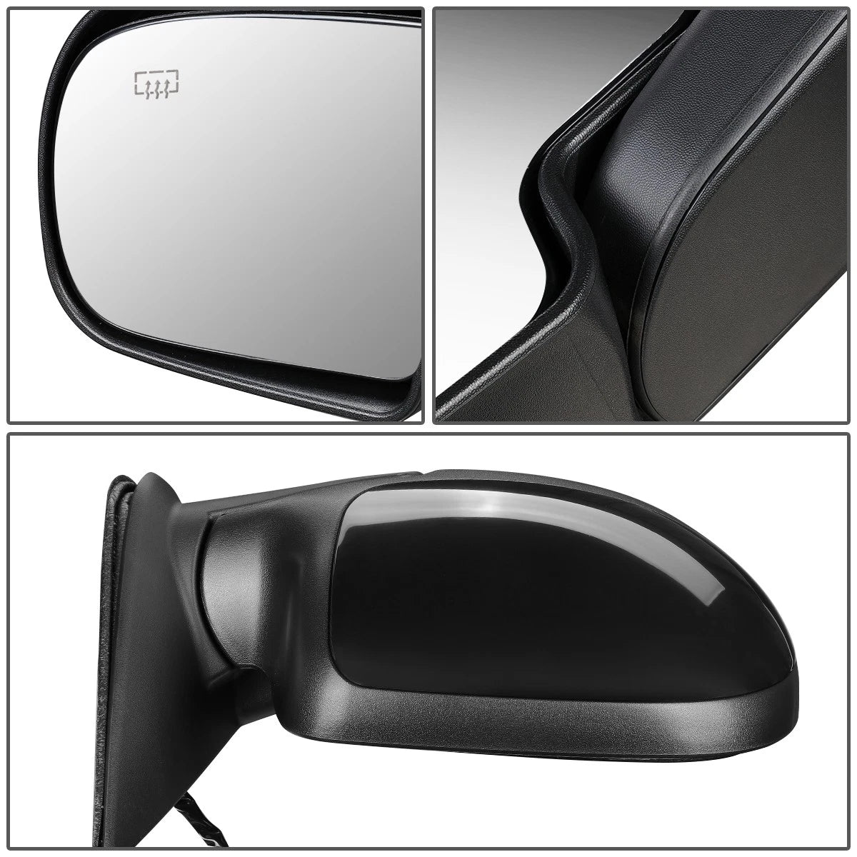 Powered Heated Door Mirror Right for Silverado Sierra (1999–2002) GM1321226