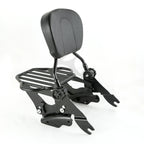 Backrest Pad Sissy Bar Rack for Harley Touring (2009–2013)