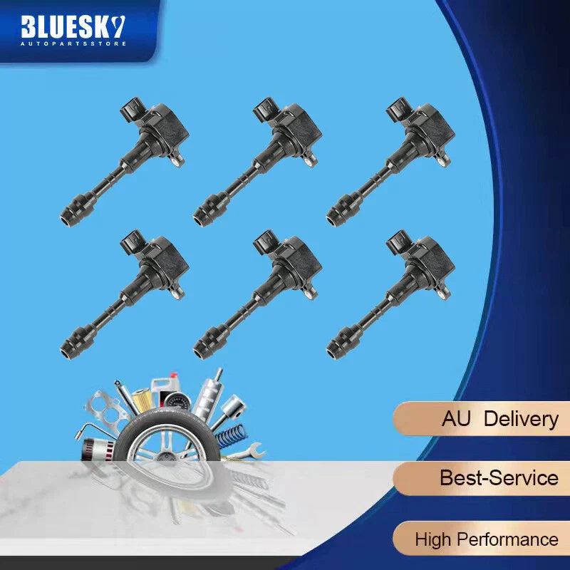 6 x Ignition Coils for Nissan Altima L33 3.5L VQ35DE (2013-2017)