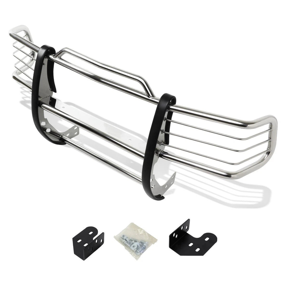 Chrome Front Bumper Brush Grill Guard for Chevy Blazer/GMC Sonoma (1998–2004)