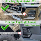 Pair Dynamic Fog Lights for Chevrolet Colorado (2023–2024)