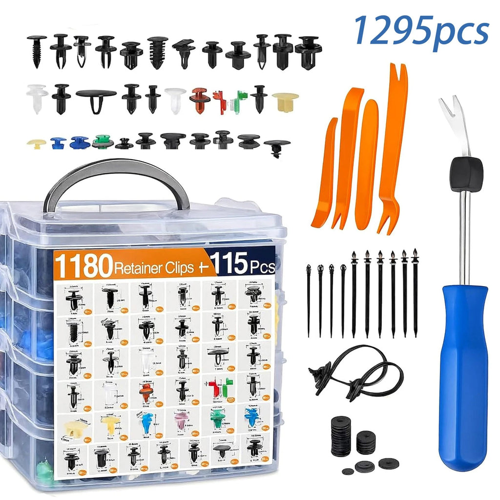 Set of 10 Clips Car Retainer Fasteners for (1295)