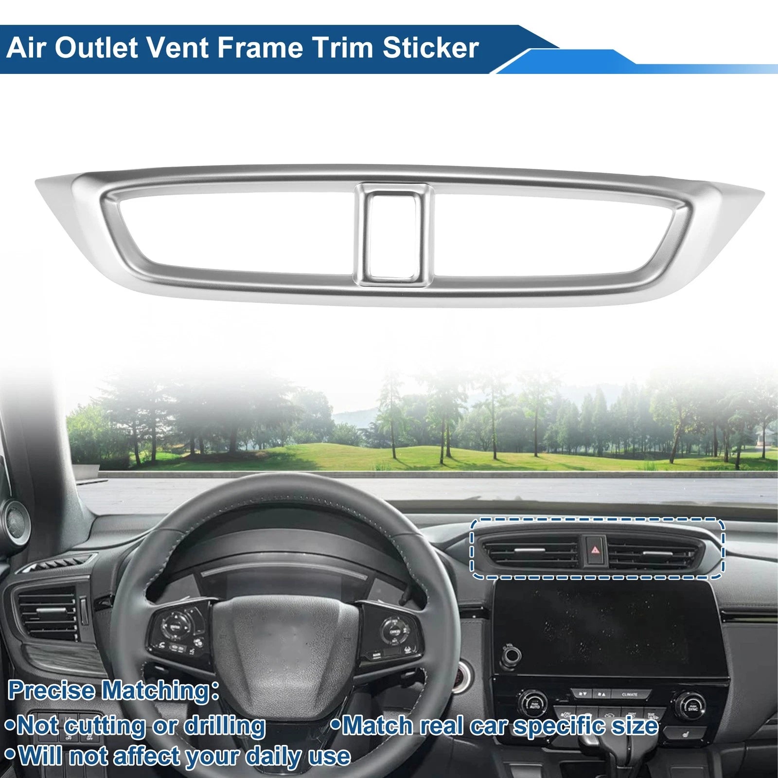 Air Condition Outlet Vent Trim Cover Frame for Honda CR 