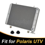 Aluminum Radiator for Polaris Ranger 500 2x4 4x4 (2007–2010) w/ Mount Bushing